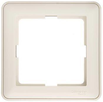 Рамка 1-м W59 сл. кость SchE KD-1-28 (КД-1-28)