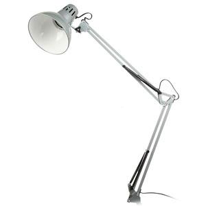 Светильник настольный  Camelion KD-312 серебро 230V 60Вт