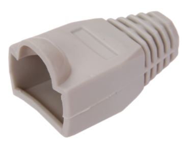 Колпачок изолирующий для разъема RJ45, PVC, серый ITK