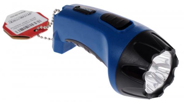 Фонарь светодиодный Рекорд PM-0104 ккумуляторный, голубой